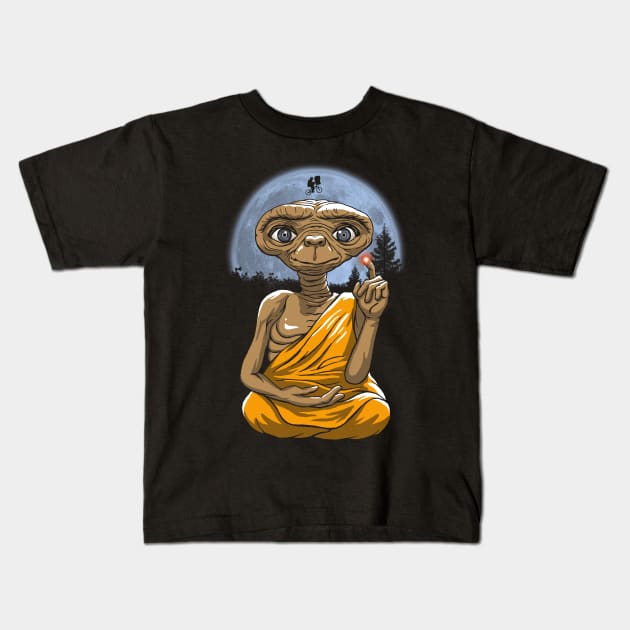 Extra Enlightenment Kids T-Shirt by Vincent Trinidad Art